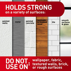 Command 20 lb XL 10 Pairs Heavyweight Picture Hanging Strips (20 Strips), Damage-Free Hangers for Picture Frames, No Tools Required, Ideal for Home Room Wall Decor, White Adhesive