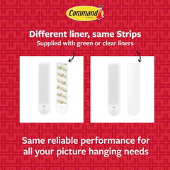 Command 20, 15, & 5 lb X-Large, Large, and Medium 16 Pairs Picture Hanging Strips (32 Strips), Damage-Free Hangers for Picture Frames, No Tools Required, Great for Home Room Wall Decor, White Adhesive